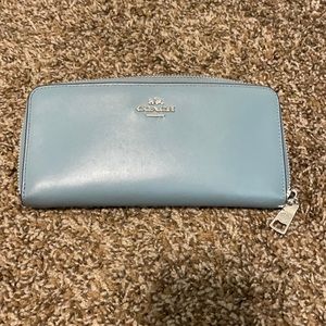 Coach Zip Around Wallet